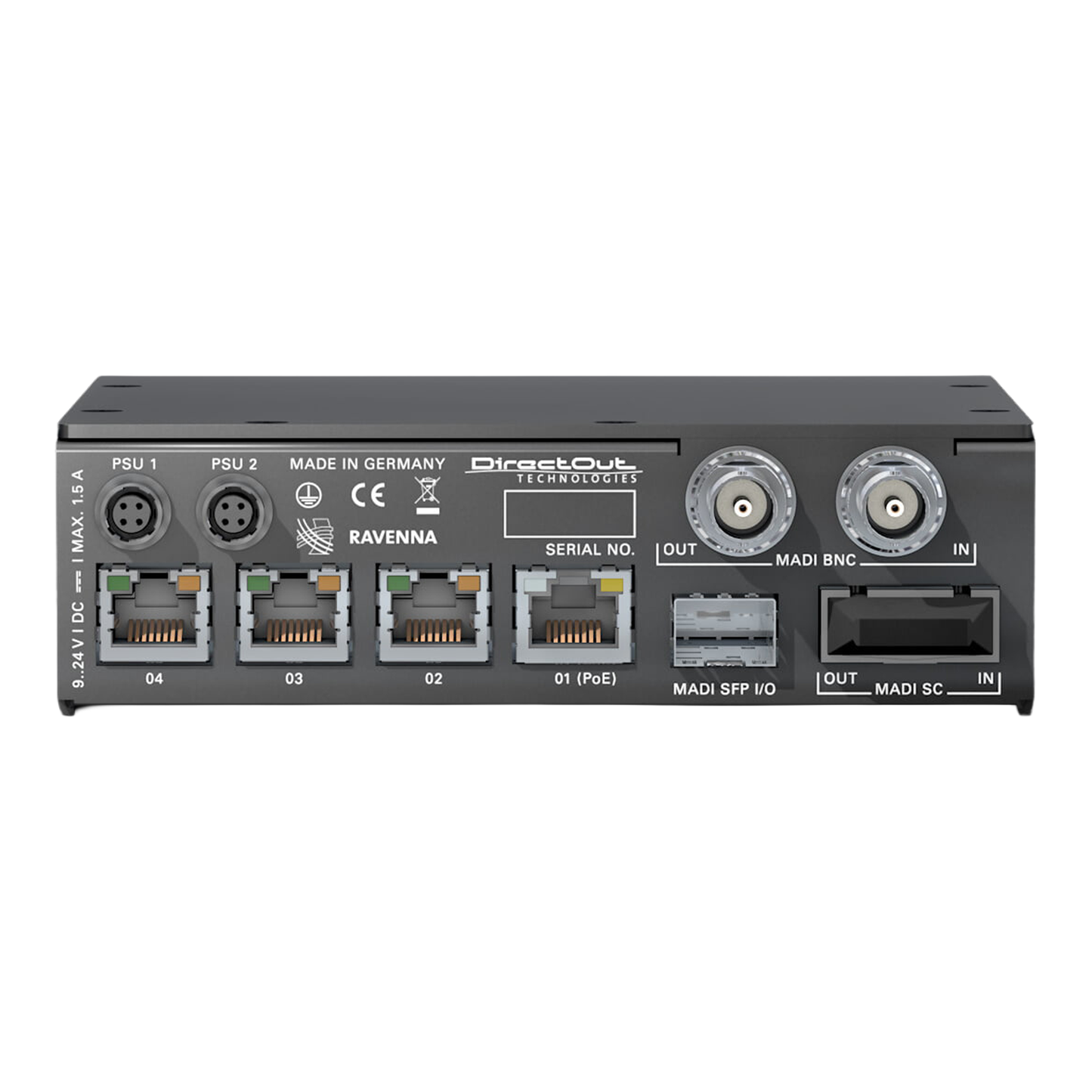 DirectOut EXBOX.RAV Webpage Nifty Audio