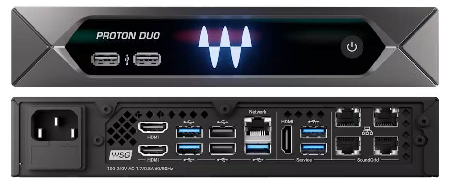 WAVES Proton Duo SoundGrid Server UK