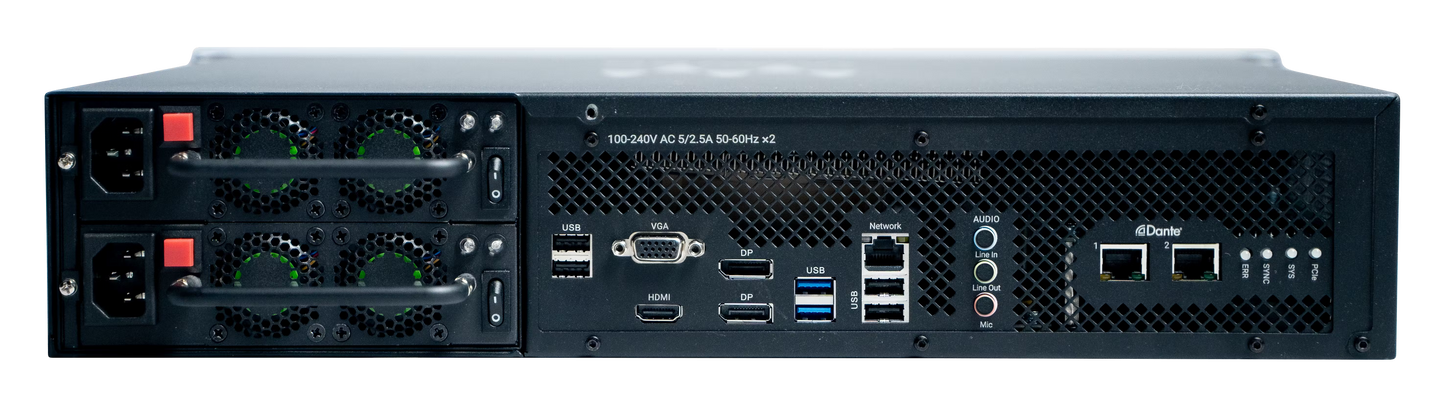 WAVES SuperRack LiveBox MADI & DANTE UK