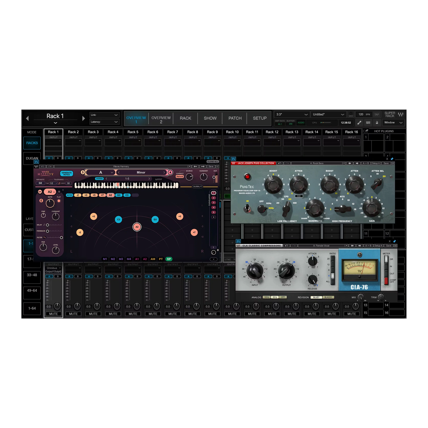 Waves SuperRack Performer Nifty Audio