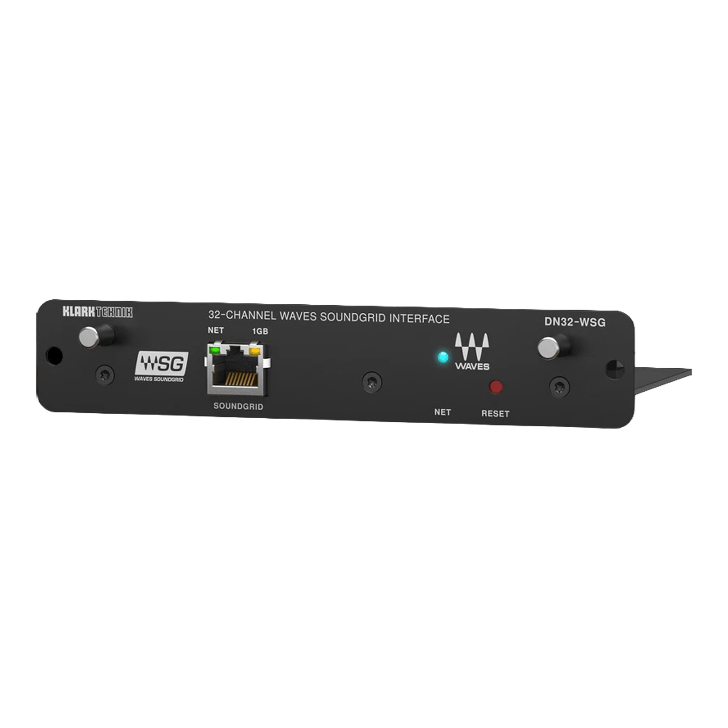 Waves DN32-WSG card enabling SoundGrid plugin processing on X32 and M32 live mixing consoles