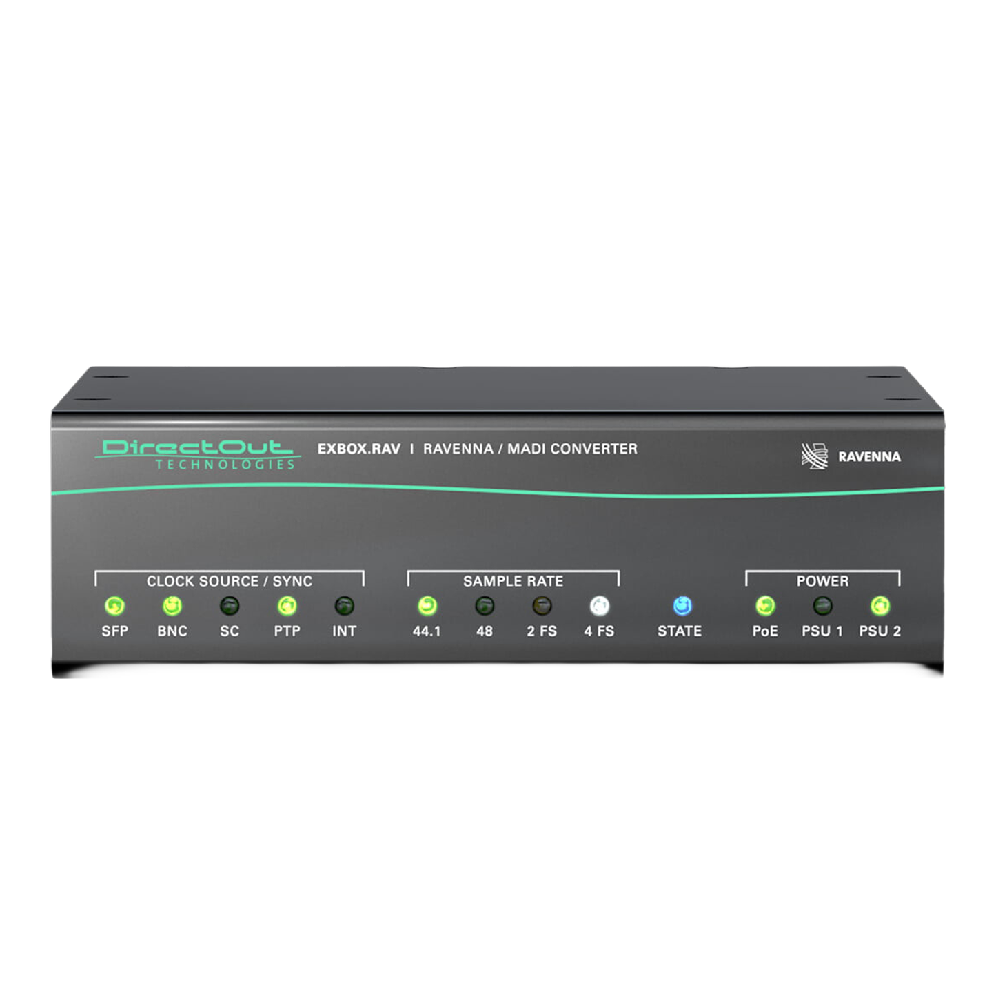 DirectOut EXBOX.RAV Webpage Nifty Audio