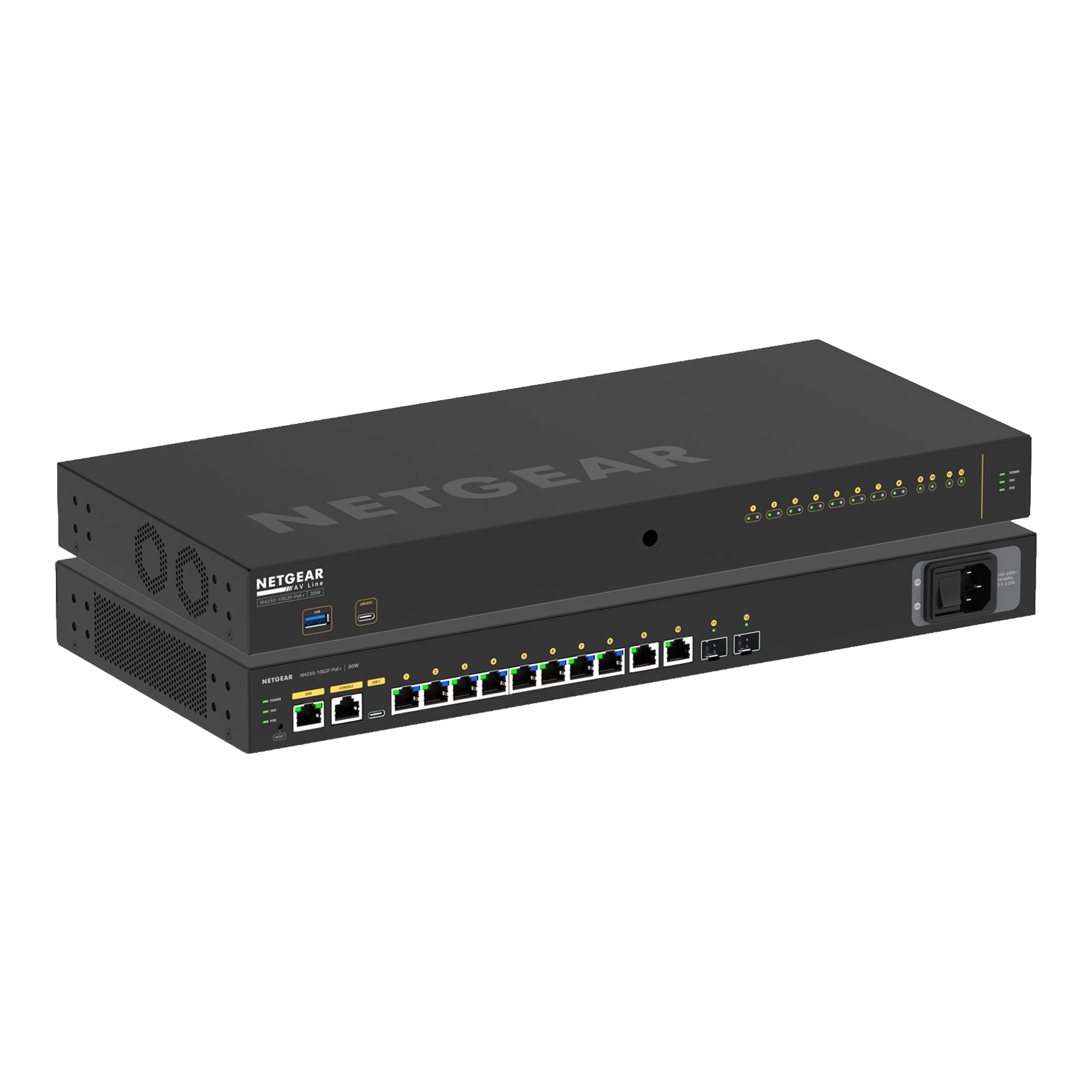Netgear M4250 Webpage Nifty Audio