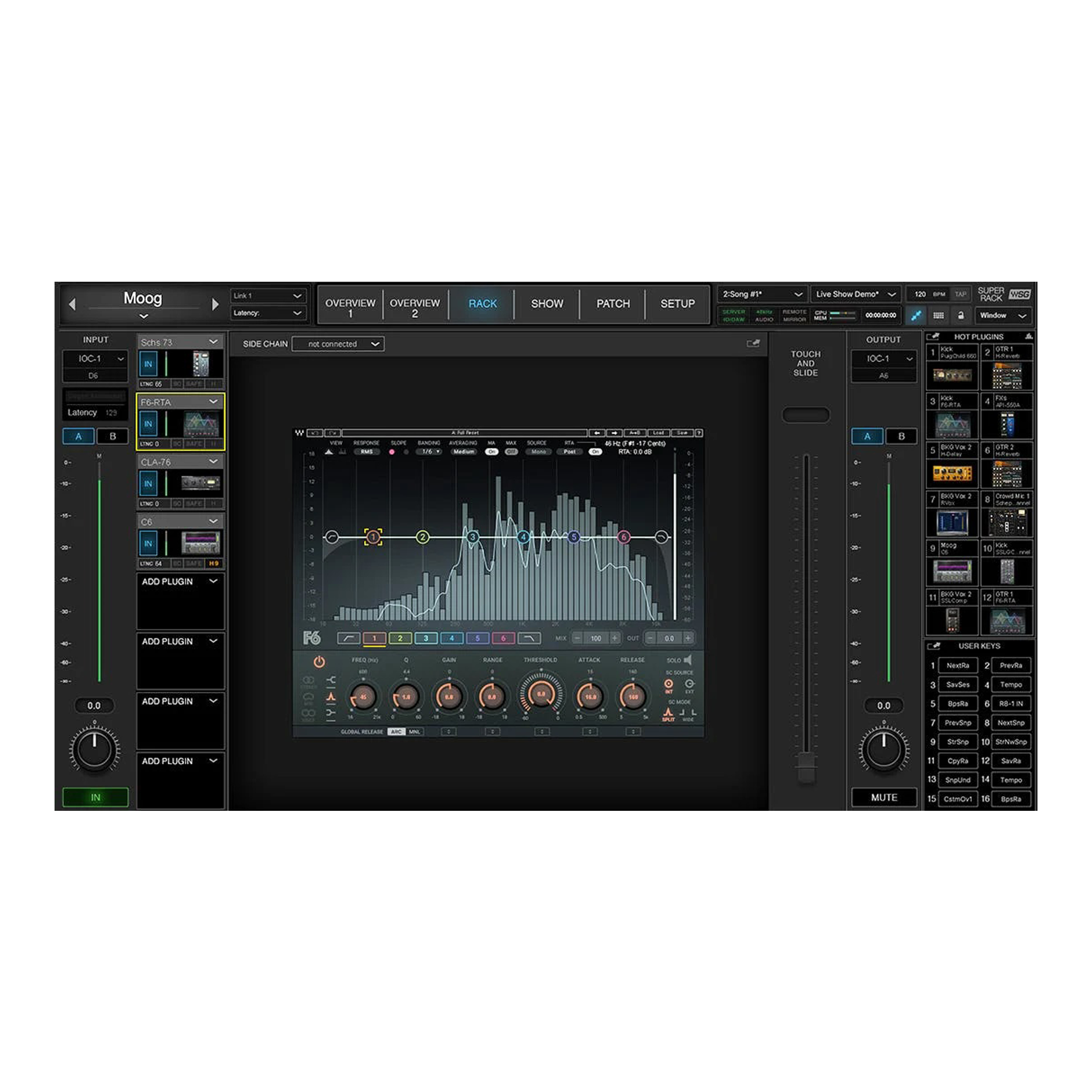 Waves SuperRack SoundGrid Nifty Audio