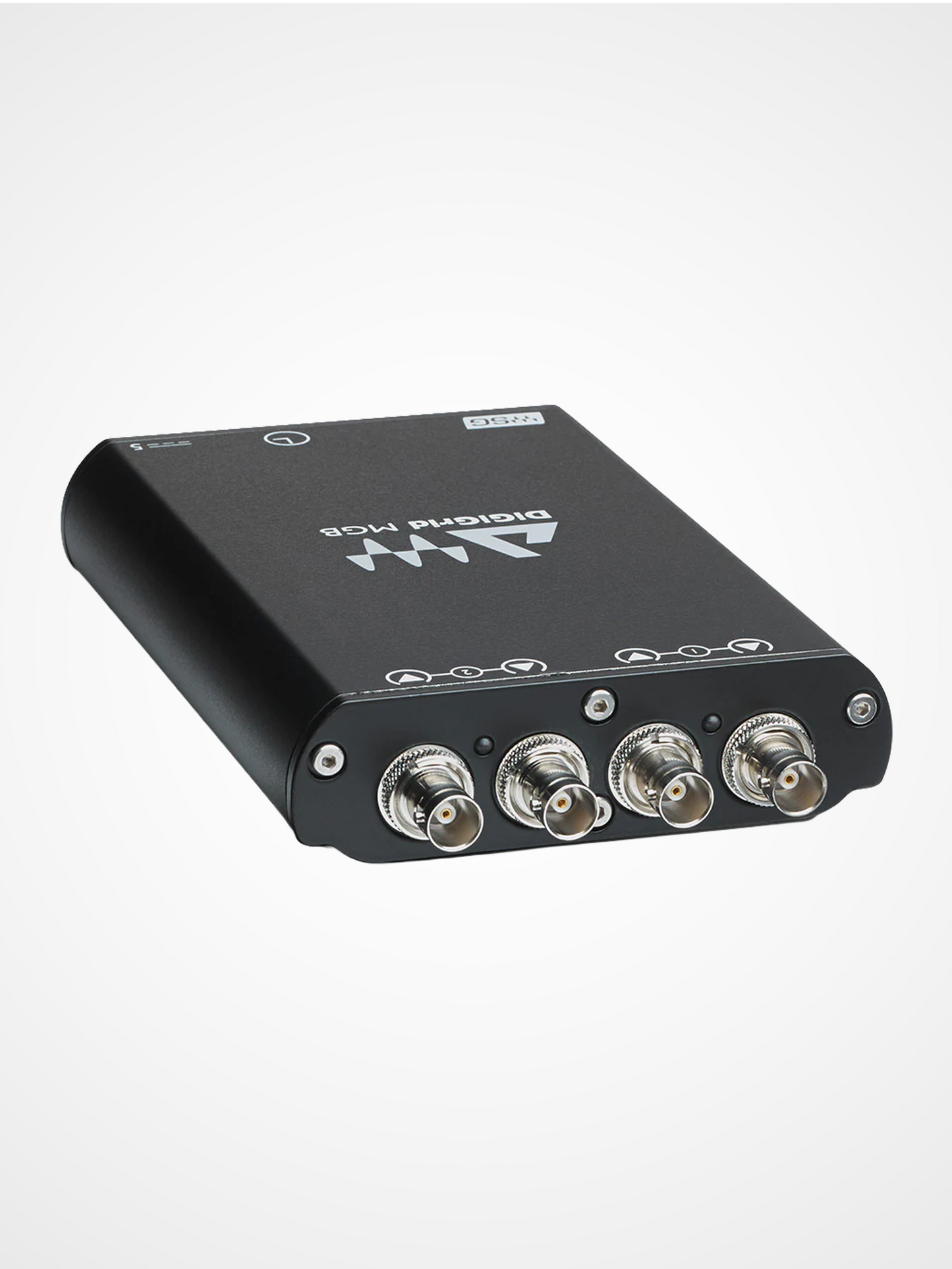 DiGiGrid MGB front view MADI to SoundGrid BNC converter for live sound and broadcast audio networking