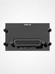DirectOut AES4 I/O module with 4 AES3 ports and 8 channels of digital audio for broadcast and live sound systems