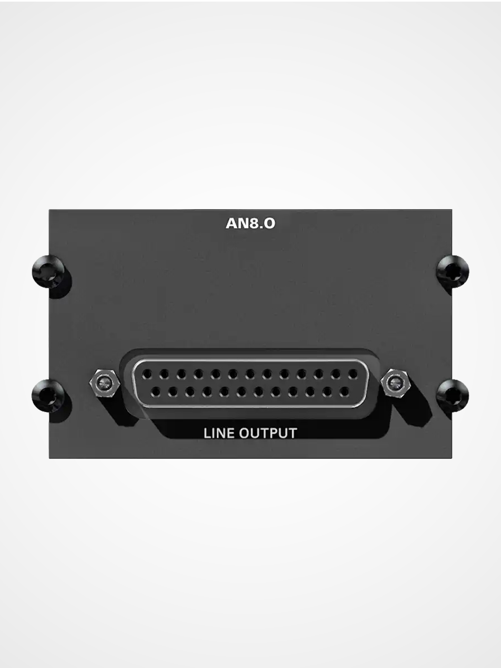 DirectOut analog line output module delivering balanced audio outputs for studio and live sound signal distribution