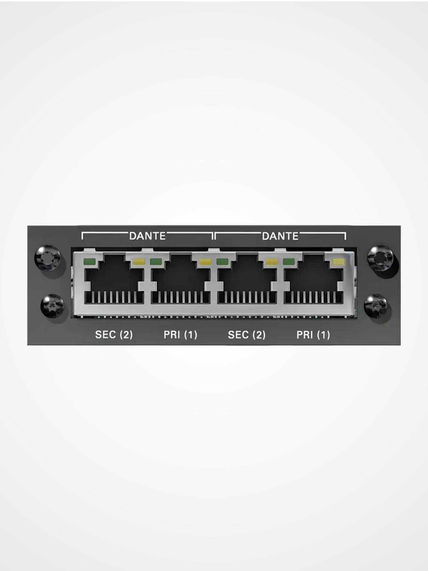 DirectOut DANTE DANTE SRC I/O dual Dante AES67 audio module with sample rate conversion for live sound and broadcast networking