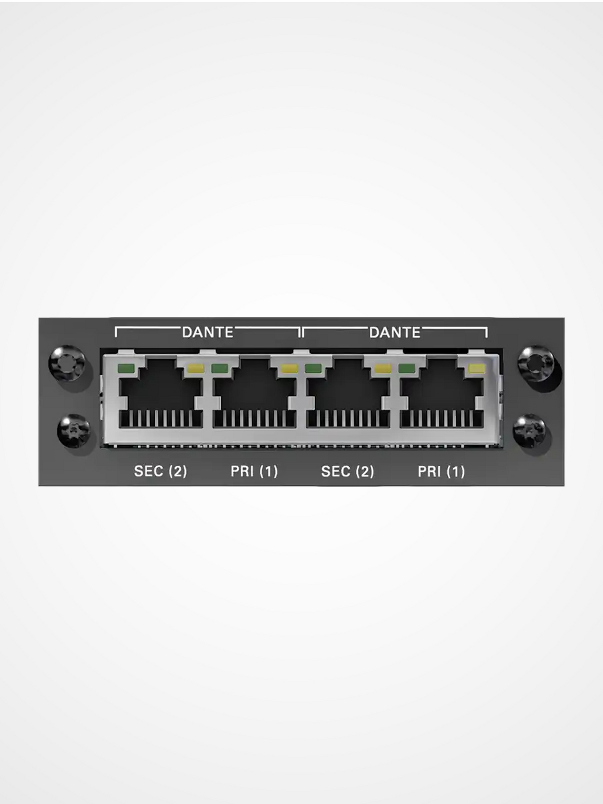 DirectOut DANTE DANTE SRC I/O dual Dante AES67 audio module with sample rate conversion for live sound and broadcast networking