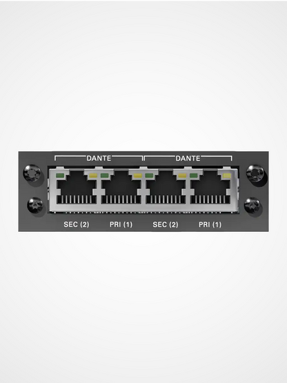 DirectOut DANTE DANTE SRC I/O dual Dante AES67 audio module with sample rate conversion for live sound and broadcast networking