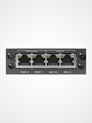 DirectOut DANTE RAV SRC I/O module bridging Dante and RAVENNA AES67 audio networks with low latency conversion