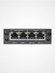 DirectOut DANTE SG SRC I/O module connecting Dante audio networks to Waves SoundGrid for live plugin processing