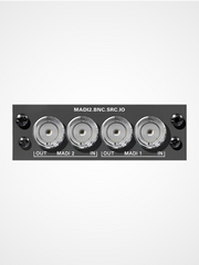DirectOut MADI2 BNC SRC I/O module with dual MADI ports and sample rate conversion for live audio systems