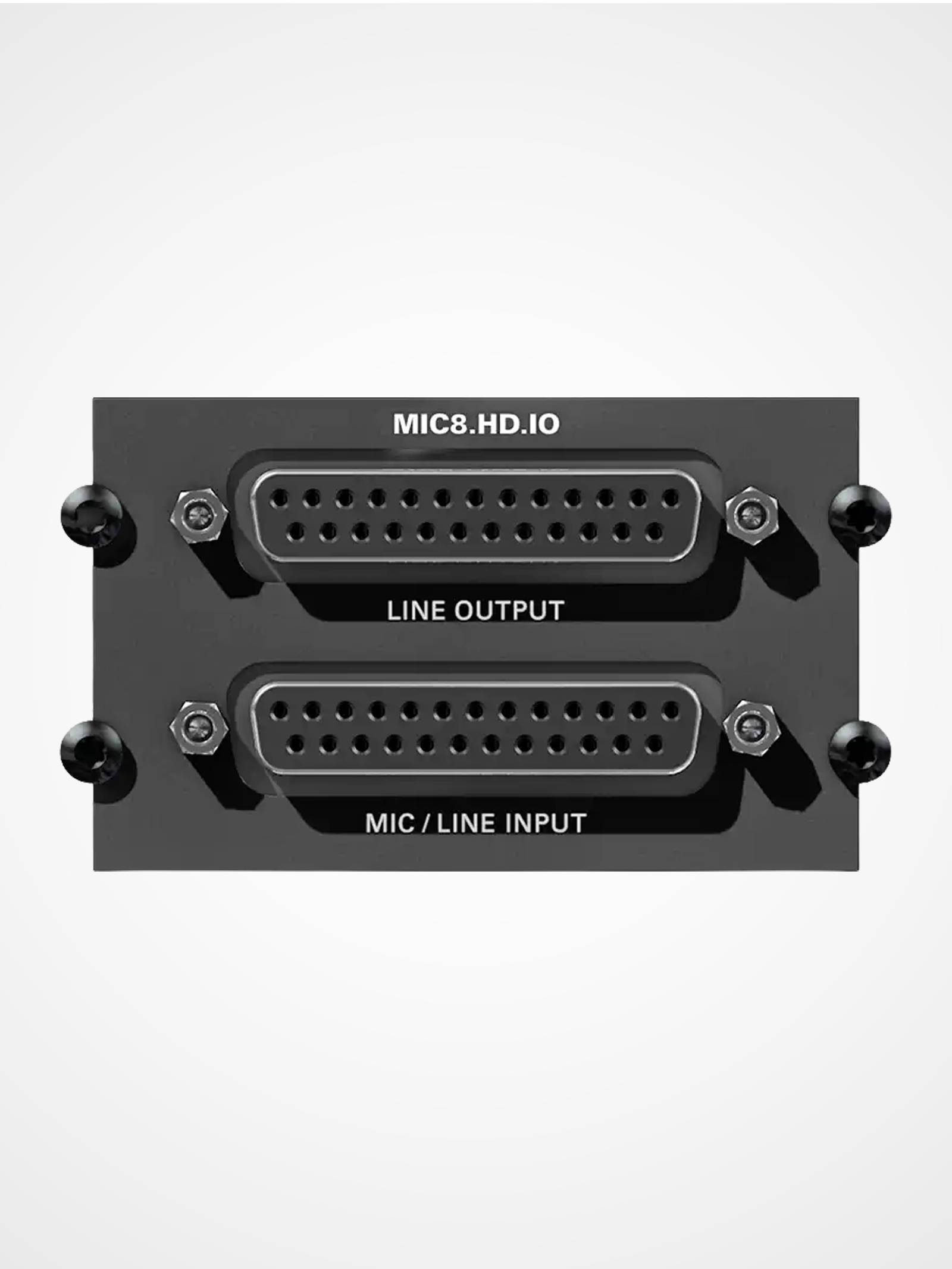 irectOut MIC8 LINE I/O 8-channel mic and line input module for professional live sound, broadcast, and studio audio systems