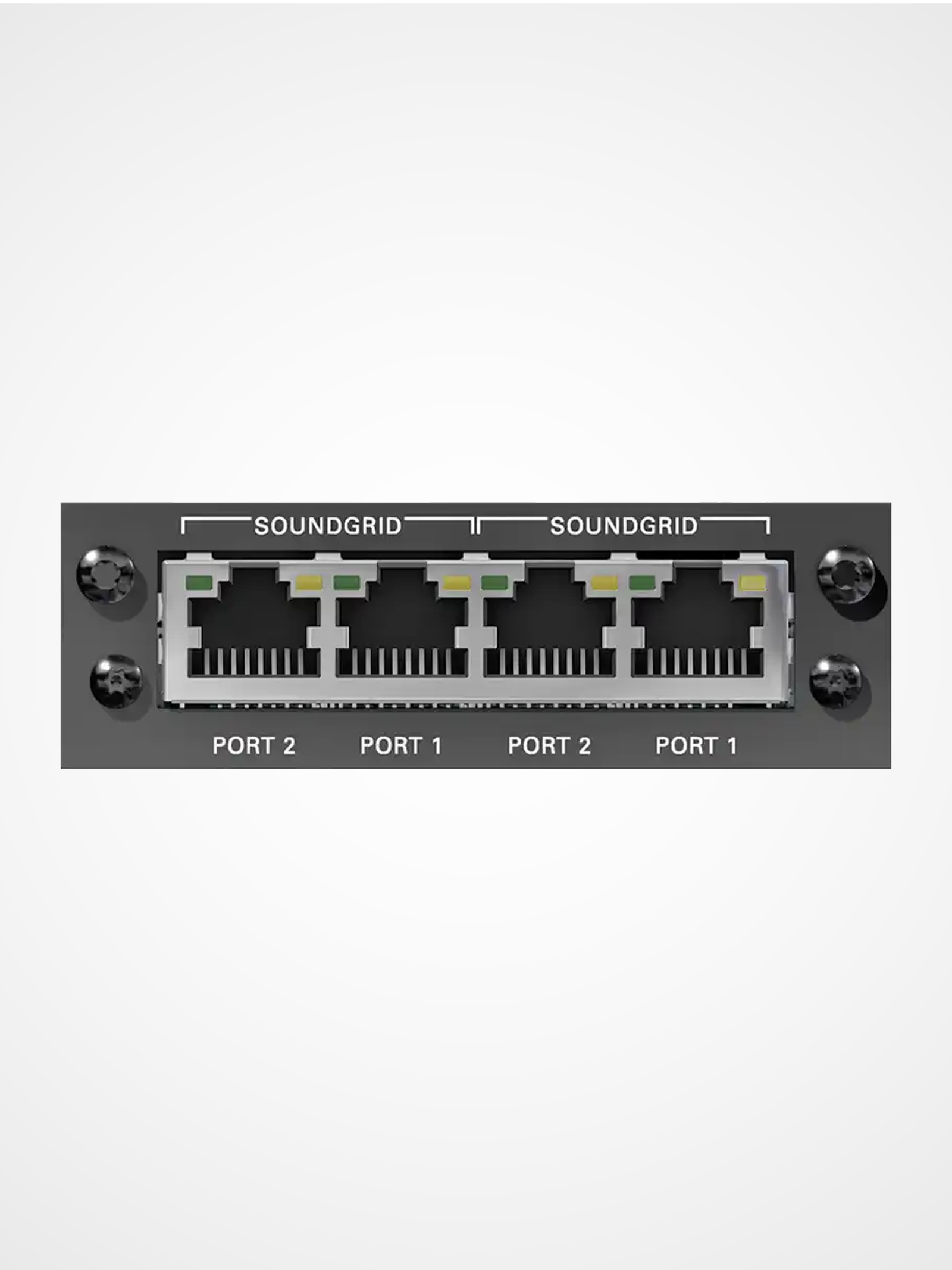 DirectOut SG SG SRC I/O dual SoundGrid audio module with redundant network connectivity for live sound systems