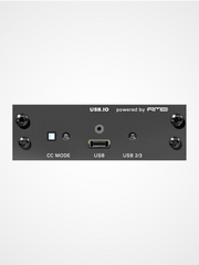 DirectOut USB I/O module with USB-C interface for 128 channel audio recording and playback using RME drivers