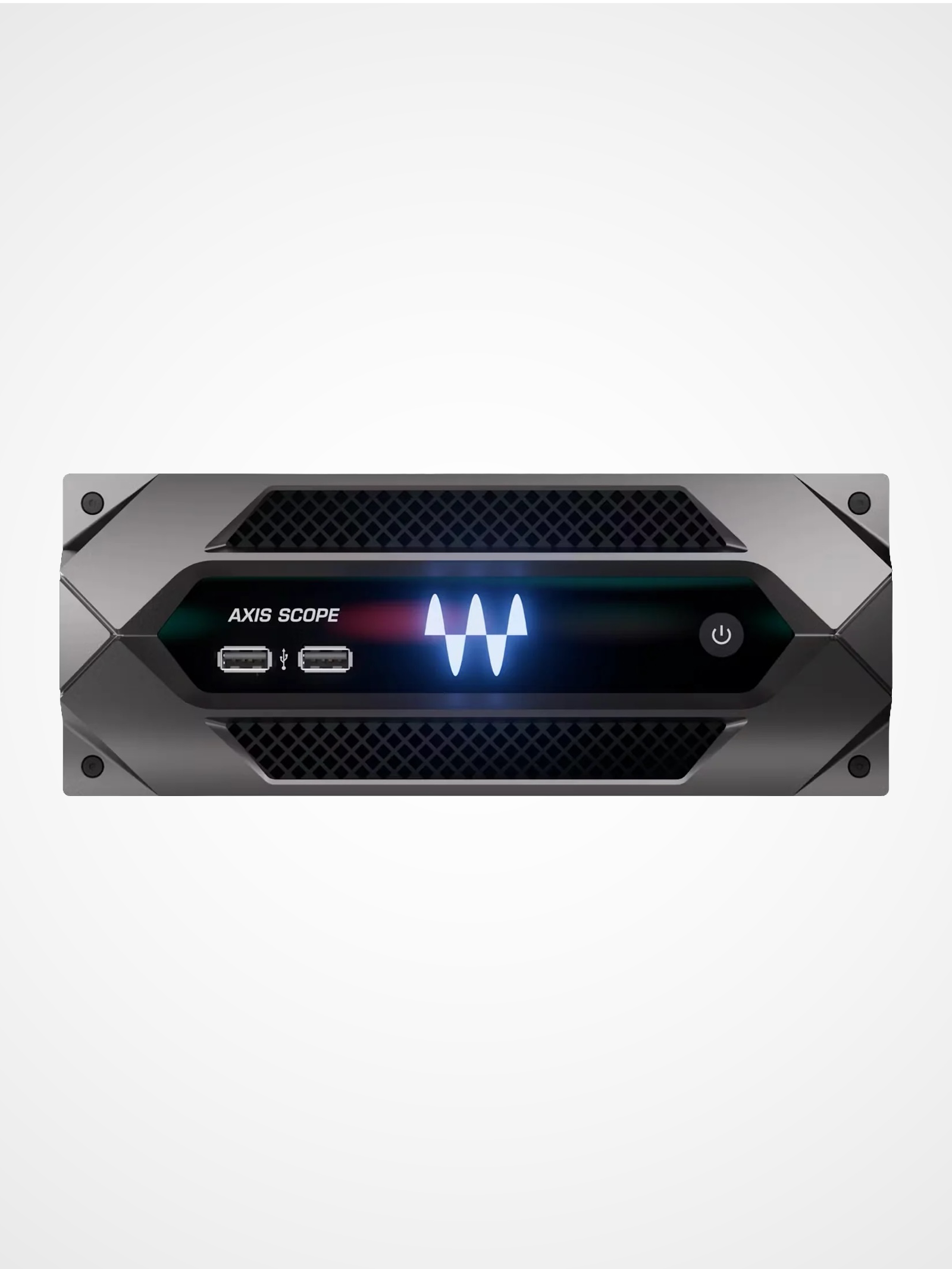 Waves Axis Scope SoundGrid computer front view for LV1 and SuperRack live audio systems