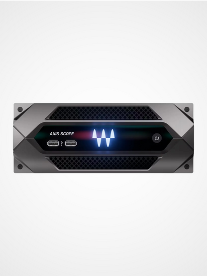 Waves Axis Scope SoundGrid computer front view for LV1 and SuperRack live audio systems