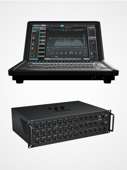 Waves Ionic 24 integrated with LV1 live mixing system for stage audio