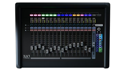 Waves LV1 Control 17 motorised faders with precision encoders and mini displays