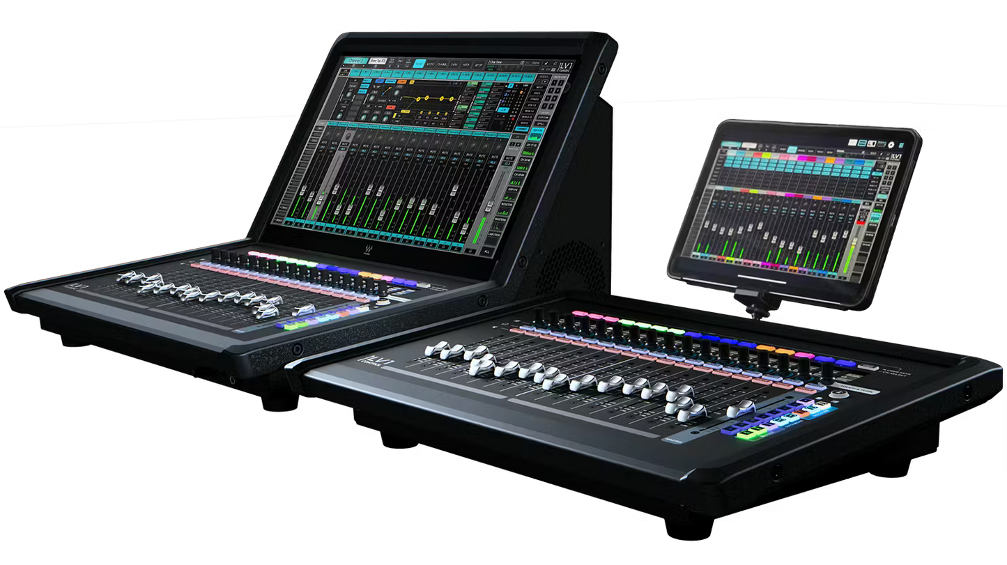 Waves LV1 Control used in live sound FOH mixing environment