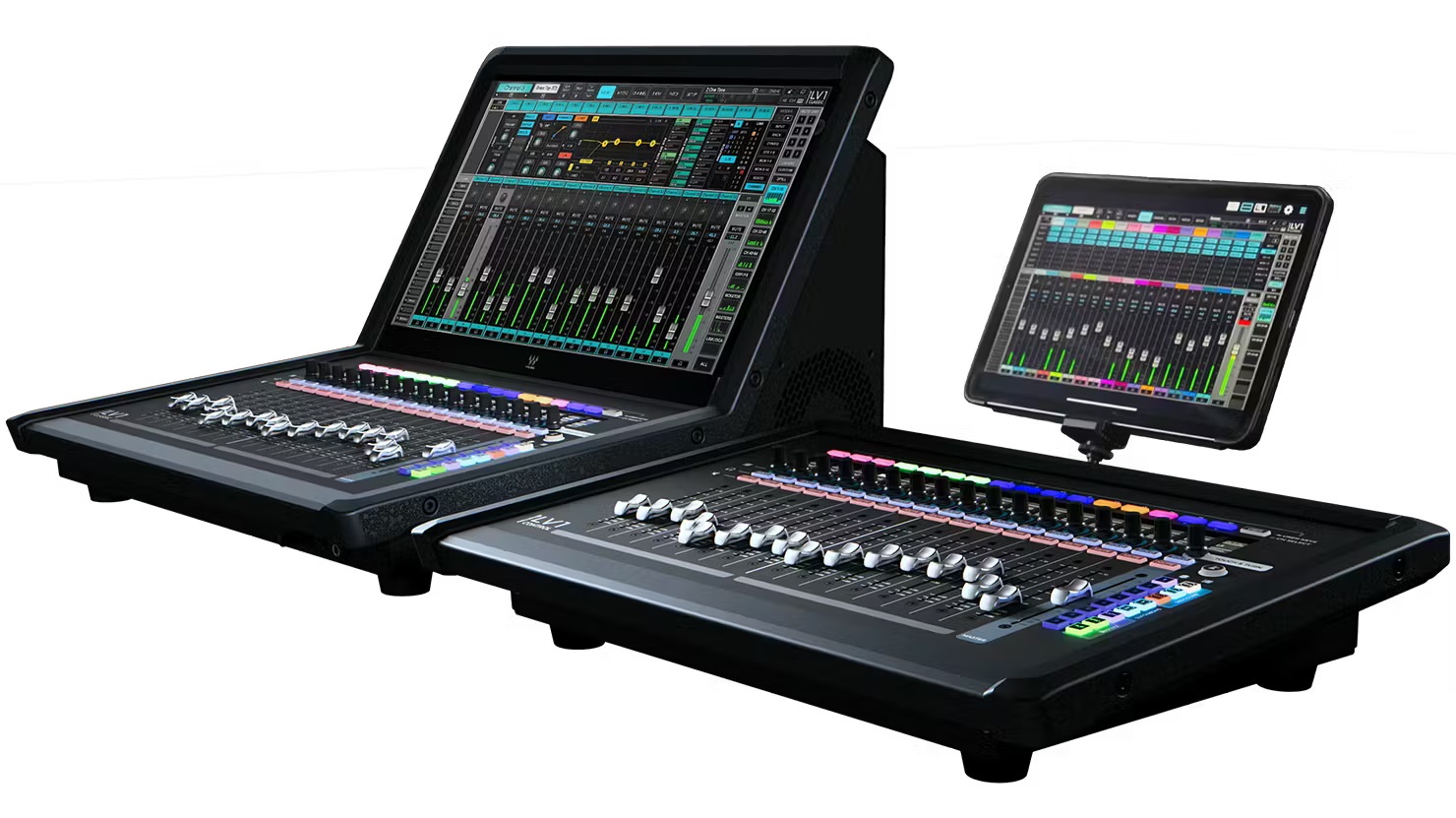 Waves LV1 Control used in live sound FOH mixing environment