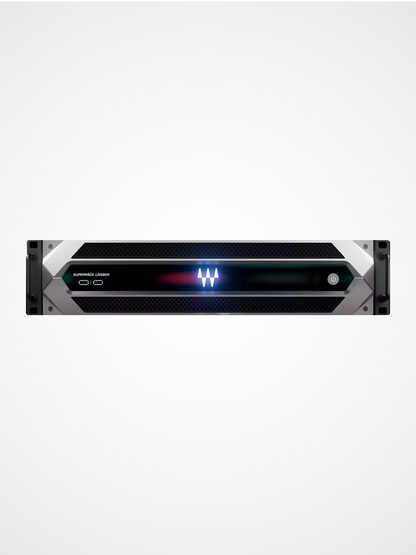 Waves SuperRack LiveBox plugin host front view 2U rackmount VST live processing unit