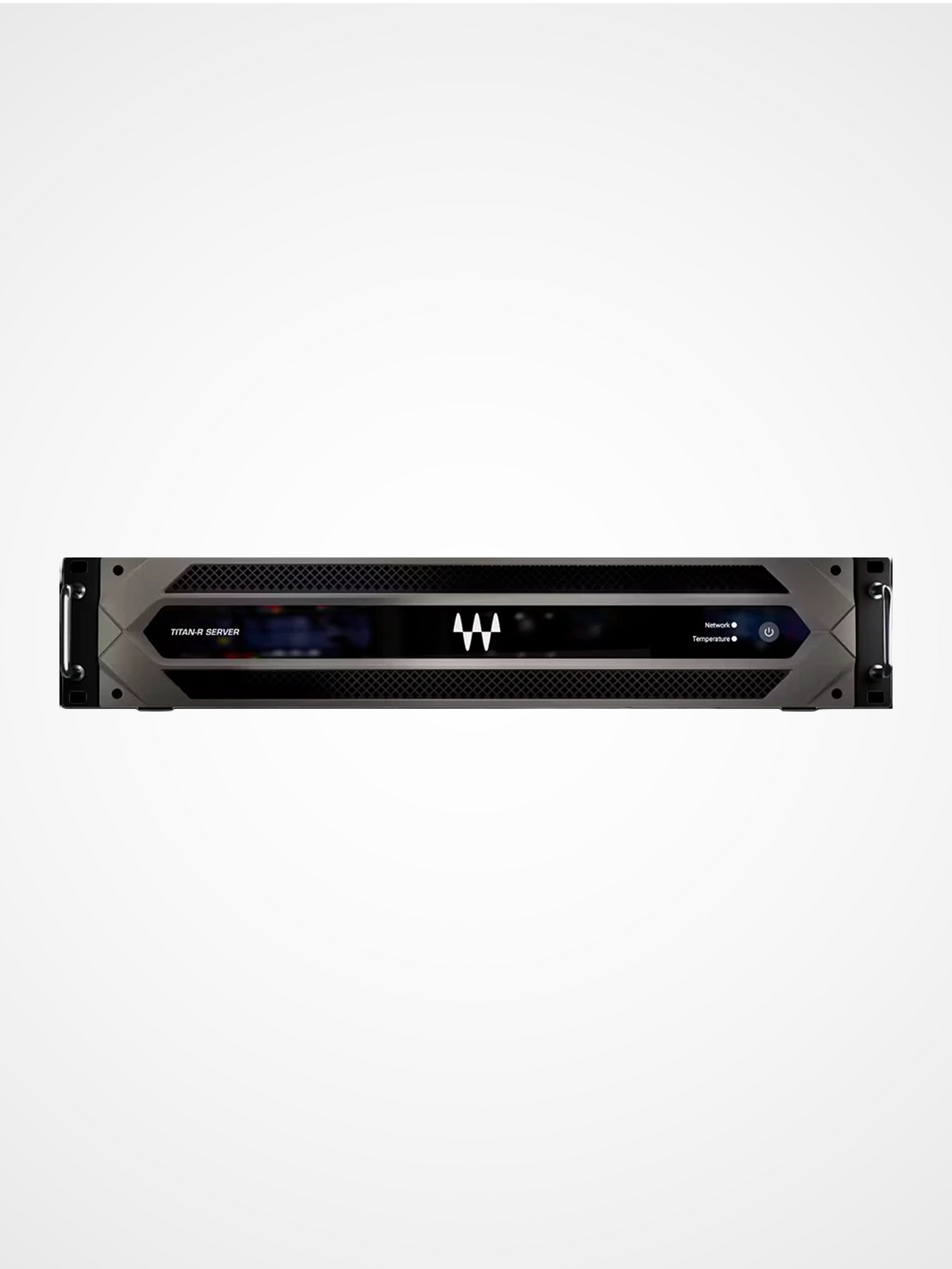 Waves Titan R SoundGrid DSP server front view with dual power supplies for live plugin processing