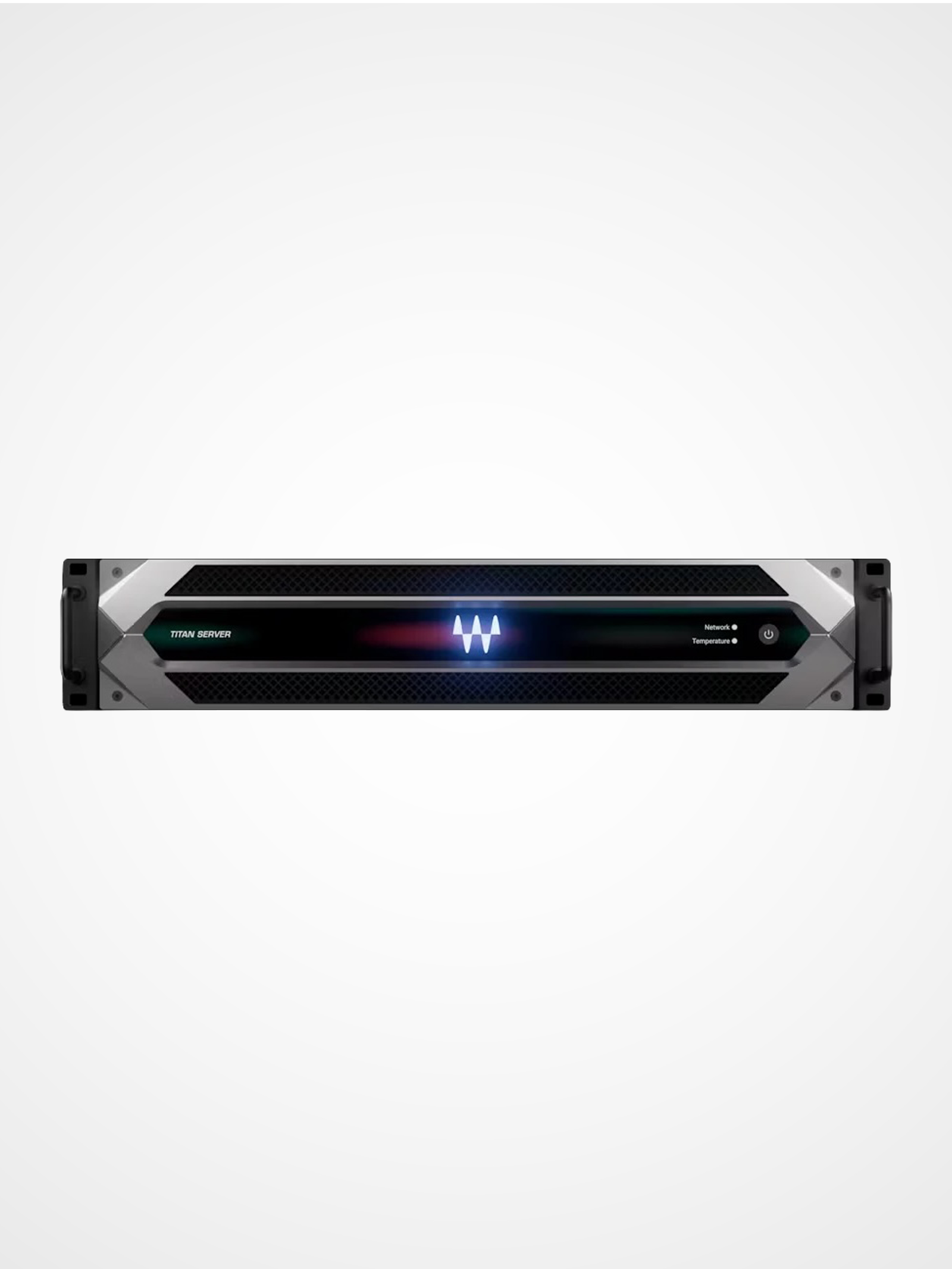 Waves Titan SoundGrid DSP server front view for real-time plugin processing live sound