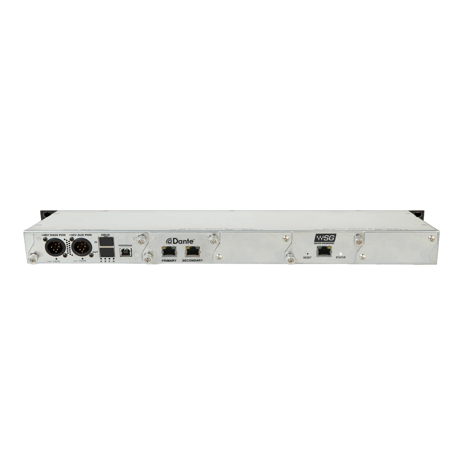 Waves WSG Bridge for Dante enabling real-time SoundGrid plugin processing on Dante audio networks