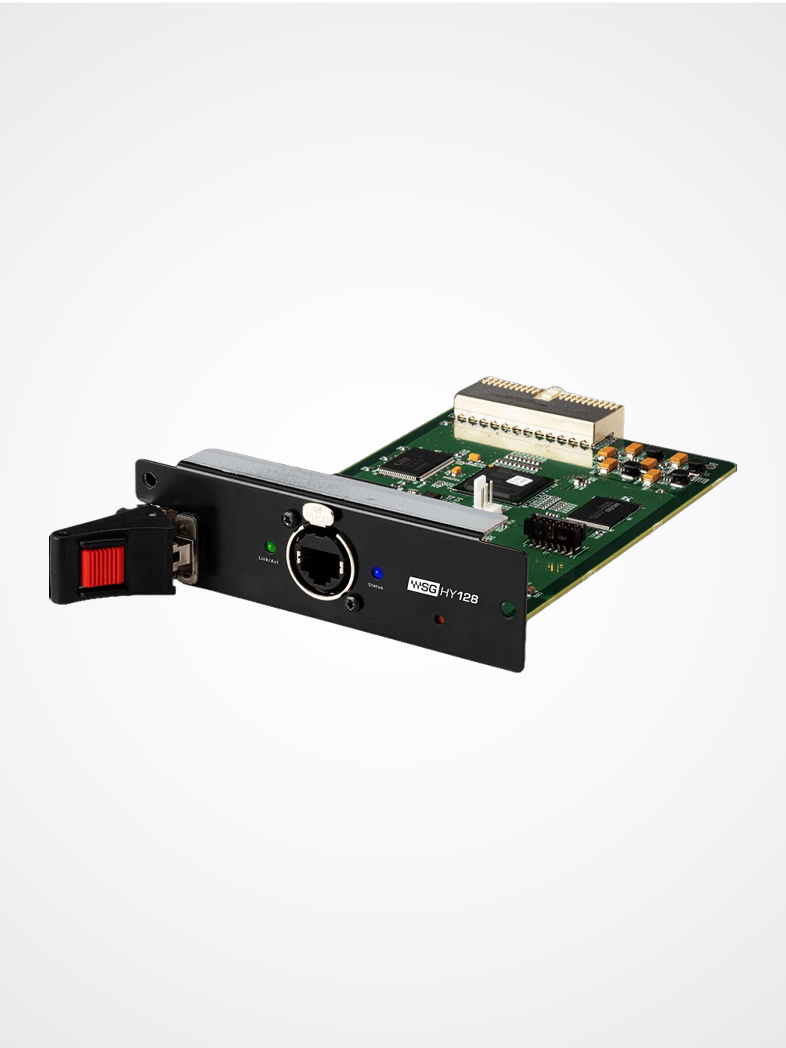WSG-HY128 Waves expansion card installed in Yamaha RIVAGE PM console